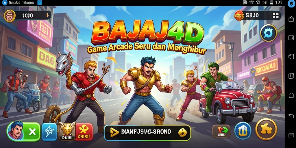 Gameplay seru dari BAJAJ4D yang penuh aksi Arcade.