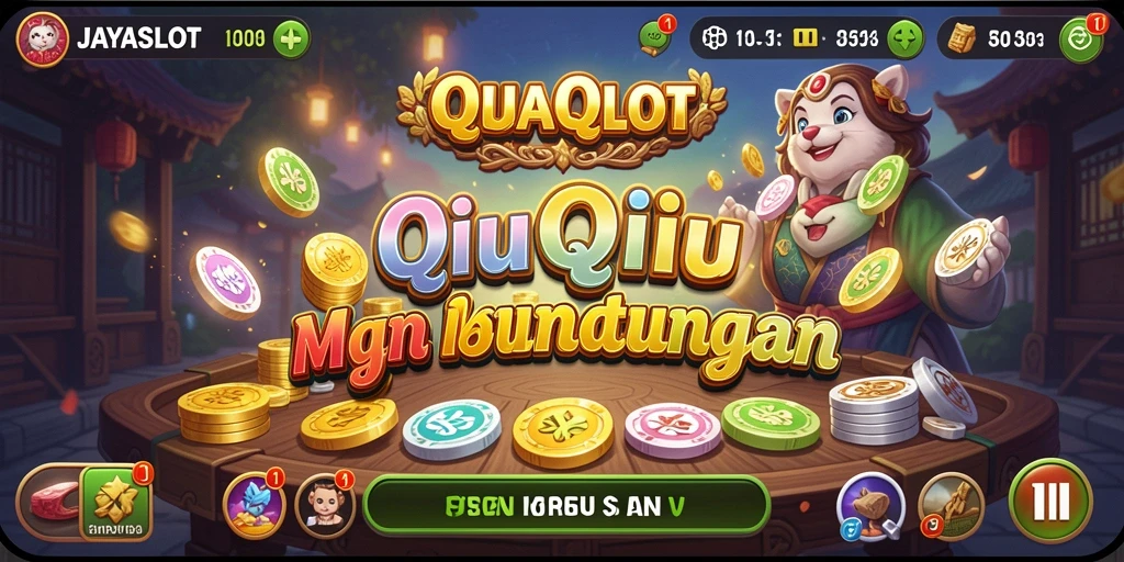 Tampilan gameplay QiuQiu yang seru dan menarik di JAYASLOT.