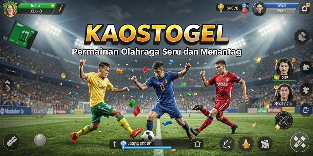 Tampilan menarik dari gameplay KAOSTOGEL yang seru.
