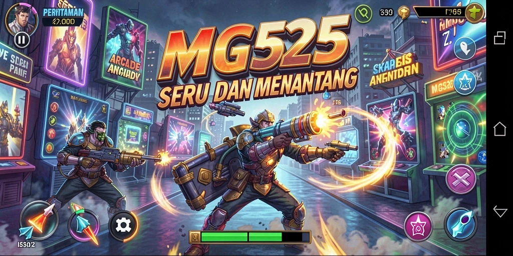Tampilan menakjubkan dari gameplay MG525 yang seru.