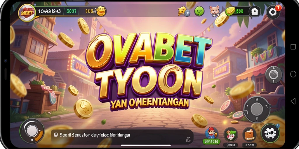 Tampilan gameplay seru di OVABET dengan strategi Tycoon.
