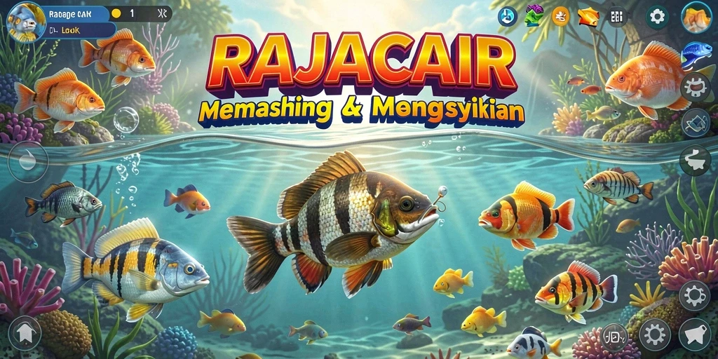 Tangkapan besar di RAJACAIR saat memancing di lautan.