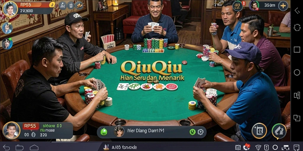 Screenshot gameplay QiuQiu yang menarik dan seru. Anda pasti akan ketagihan!